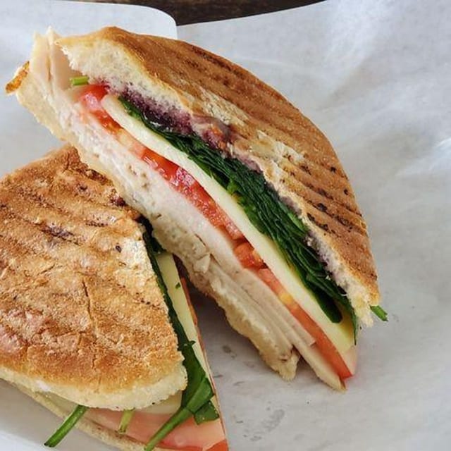Turkey Torta Sandwich.