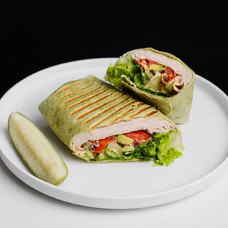 Turkey Club Wrap Sandwich