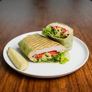 Turkey Club Wrap Sandwich