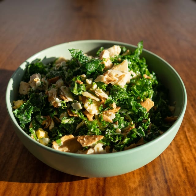 Kale Caesar Salad.